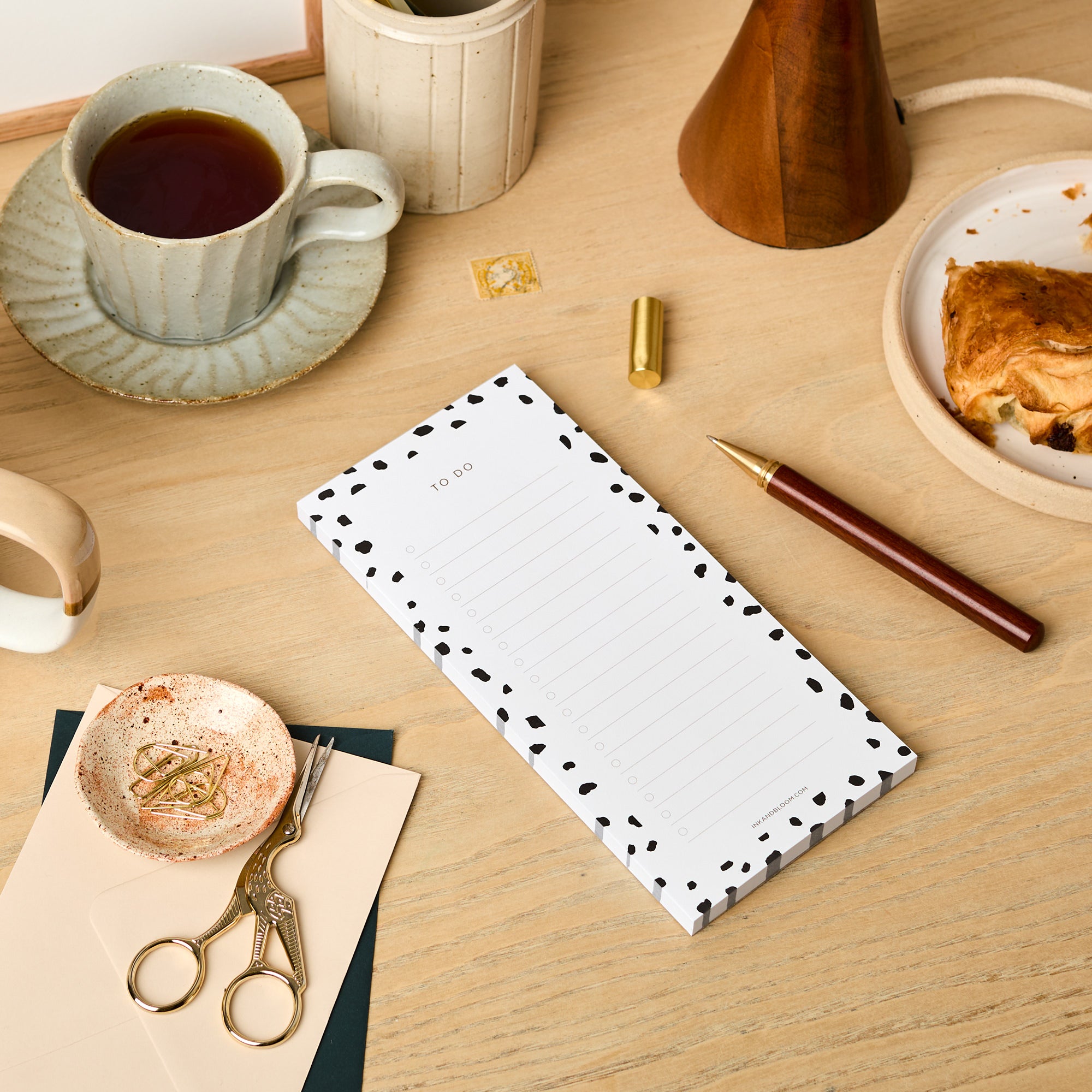 Monochrome Dalmatian Notepad